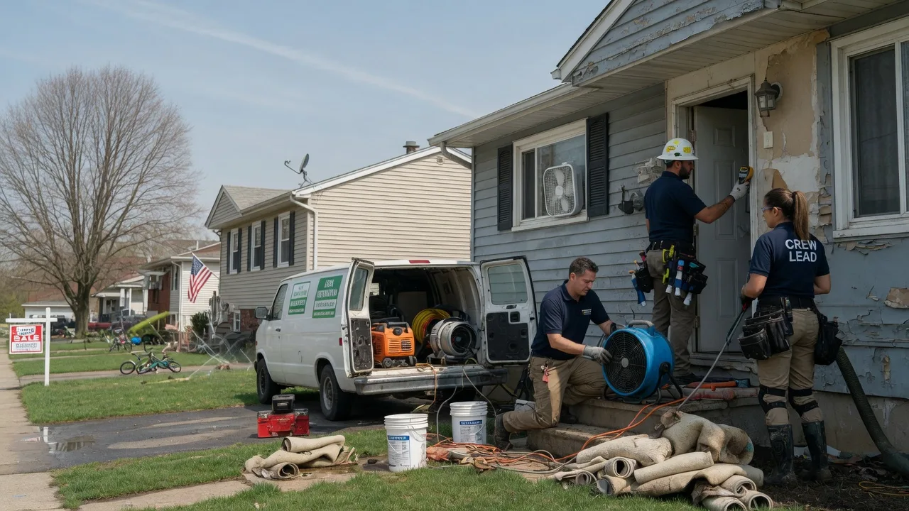 Flood Cleanup in Schwertner, TX near me