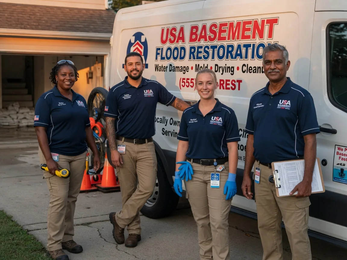 Basement Flood Cleanup company in Schwertner, TX